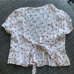 Brandy Melville Tie shirt